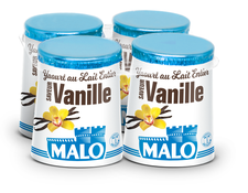 Yaourt au lait entier vanille