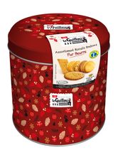 Coffret bonbonne festive – Assortiment biscuits bretons