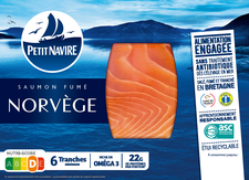 Saumon fumé Norvège