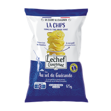Chips de pommes de terre au sel de Guérande