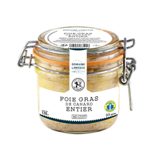 Foie gras de canard entier bocal