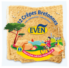 Crêpes au lait frais et au beurre frais