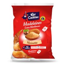 Madeleines Extra Moelleuses Noisette