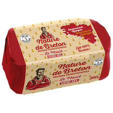 Beurre pain moulé demi-sel traditionnel