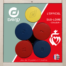 Boîte de 12 palets “L’officiel Sud-Loire Couleur Rentrant” + 1 maître.