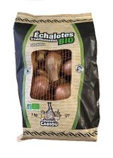 Echalote traditionnelle bio longue cal. 20/40 cat.1 origine France sachet papier