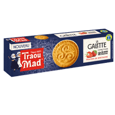 Galette confiture de fraise