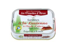 Sardines à la Luzienne à l’huile d’olive vierge extra