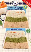 Terrine aux 3 poissons Colin d&rsquo;Alaska, Saumon et Hoki