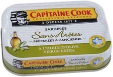 Sardines à l’huile d’olive vierge extra sans arête