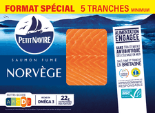 Saumon fumé Norvège