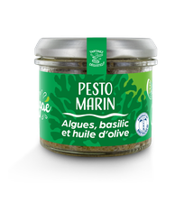 Pesto d’algues – Basilic & huile d’olive