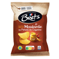 Chips saveur moutarde au piment de Cayenne