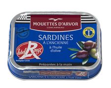 Sardines à l’ancienne à l’huile d’olive Label Rouge