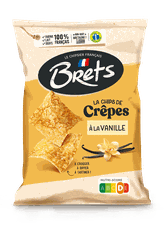 Chips de crêpes à la vanille