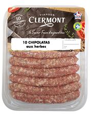 Chipolatas sans colorant aux herbes VPF