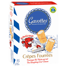Crêpes Fourrées apéritives Fromage La Vache qui Rit®