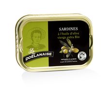 Sardines à l’huile d’olive vierge extra bio