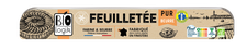 Pâte feuilletée pur beurre congelée bio
