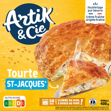 Tourte aux St-Jacques