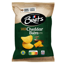 Chips saveur cheddar bière