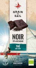 Tablette de chocolat Noir Thé Earl Grey