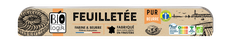 Pâte feuilletée pur beurre Bio