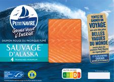 Saumon rouge du Pacifique fumé sauvage d&rsquo;Alaska