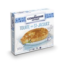 Tourte aux St Jacques  – 25% noix