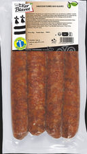Saucisse fumée aux algues