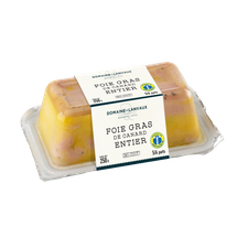 Foie gras de canard entier Barquette