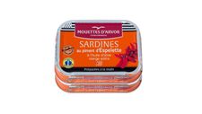 Sardines au piment d’Espelette à l’huile d’olive vierge extra