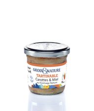 Tartinable de légumes Carottes & Miel de France au Fromage Nature