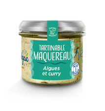 Tartinable de maquereau, algues et curry