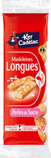 Madeleines longues perles de sucre