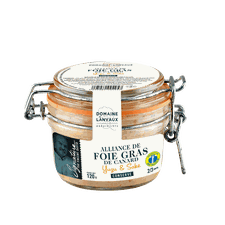 Alliance de foie gras de canard Yuzu et Saké
