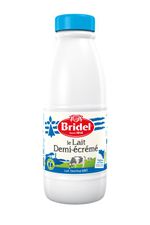 Lait demi-écrémé stérilisé UHT
