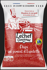 Chips de pommes de terre au piment d’Espelette