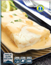 Colin d’Alaska sauce crevettes