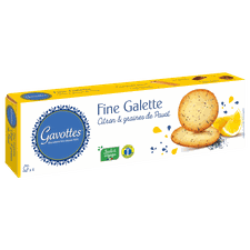Fine Galette – Citron & graines de pavot