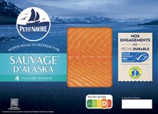 Saumon rouge du Pacifique fumé sauvage d’Alaska