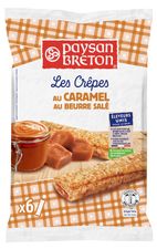 Crêpes fourrées caramel au beurre salé