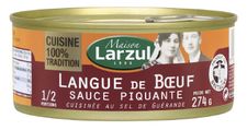 Langue de boeuf sauce piquante
