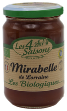 Confiture biologique Mirabelle de Lorraine