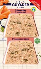 Terrine au Saumon et Saumon fumé