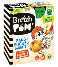 Spécialité de Pomme et Reinette d’Armorique Sans Sucres Ajoutés