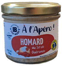 A l’Apéro ! Tartinable Homard au sel de Guérande