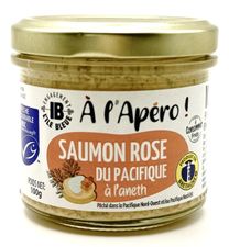 A l’Apéro !  Tartinable Saumon rose du Pacifique à l’aneth