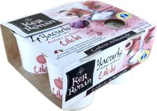Yaourt au lait entier étuvé aromatisé Litchi