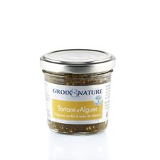 Tartare d’algues Oignons confits & huile de sésame